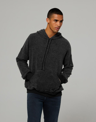 Unisex Sueded Fleece Pullover Hoodie