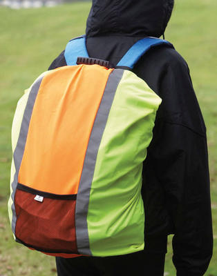 High Visibility Waterproof Rucksack Cover
