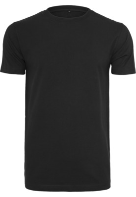 Organic T-Shirt Round Neck black 3XL