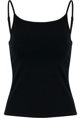Ladies Stretch Jersey Short Slim Top white 3XL