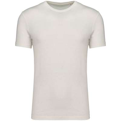 ECO-FRIENDLY  UNISEX ORGANIC COTTON AND LINEN T-SHIRT