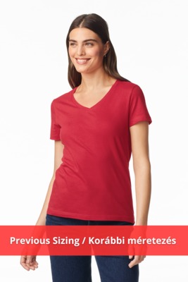SOFTSTYLE™ LADIES' V-NECK T-SHIRT