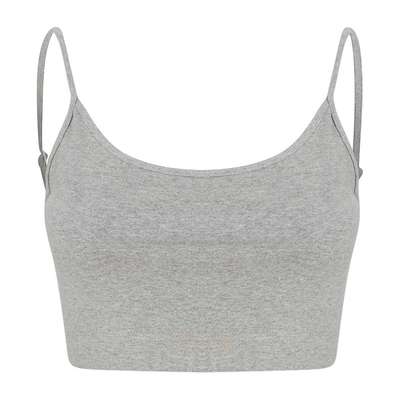 WOMEN'S SUSTAINABLE FASHION CROPPED CAMI TOP