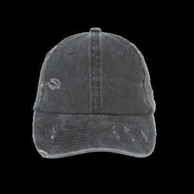 ECO-FRIENDLY UNISEX RIPPED EFFECT CAP