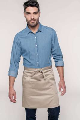 POLYCOTTON MID-LENGTH APRON