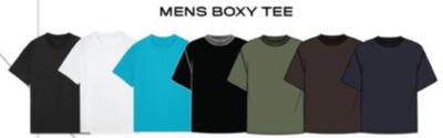 MENS BOXY TEE
