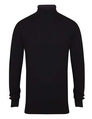 Mens Roll Neck Jumper