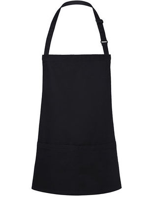 Short Bib Apron Basic with Buckle and Pocket