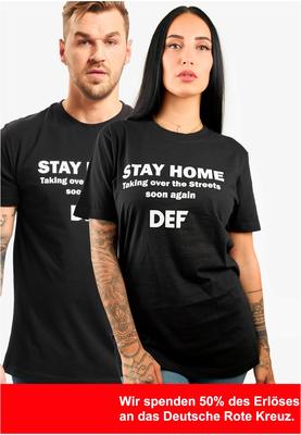 Stay Home T-Shirt white 3XL