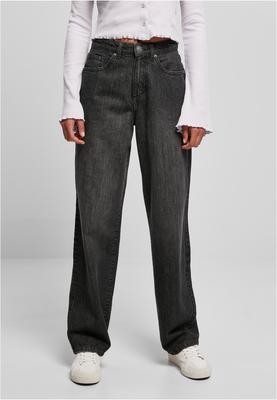 Ladies High Waist 90´S Wide Leg Denim Pants black washed 29/30