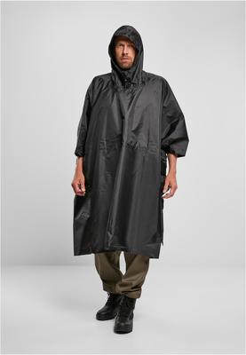 Ripstop Poncho black one size