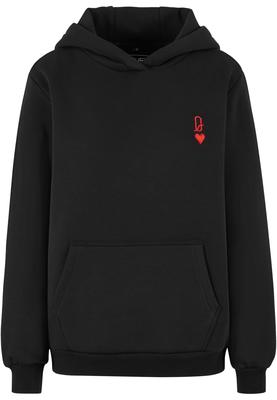 Queen Card EMB Fluffy Hoody black 3XL