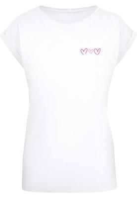 Always Trust Your Heart Ladies Extended Shoulder Tee white 3XL
