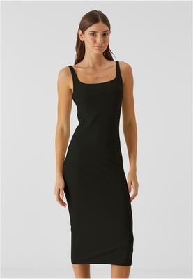 Ladies Basic Long Cotton Jersey Dress whitesand 3XL