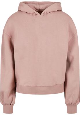 DLHD003M Flowerprint Hoody duskrose M