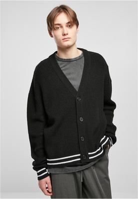 Sporty Boxy Cardigan black S