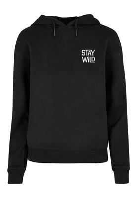 Ladies Wording - Stay Wild Everyday Hoody black L