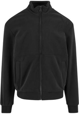 Colour Block Polar Fleece Jacket black/black 3XL