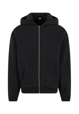 Fluffy Zip Hoody white XL