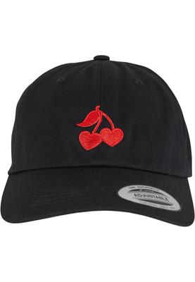 Heart Cherries Dad Cap  black one size