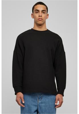 Cut On Sleeve Naps Interlock Crew black 3XL