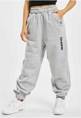 Soft Dream Leila Ladys Logo Sweat Pants heather grey L