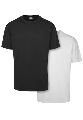 Heavy Oversized Tee 2-Pack white+white S