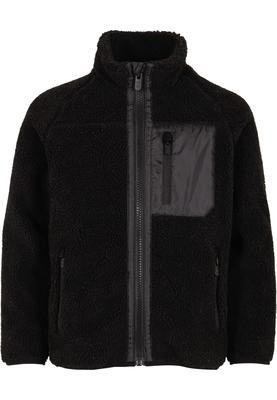 Kids Teddyfleecejacket 15Y black 122/128