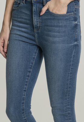 Ladies High Waist Slim Jeans authentic wash 30/32