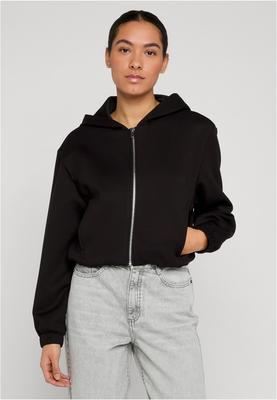 Ladies Scuba Zip Hoodie black 3XL