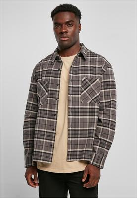 Boxy Kane Check Shirt grey/black 5XL
