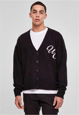 Initials Cardigan black 3XL