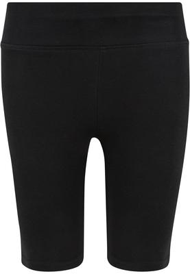 Girls High Waist Cycle Shorts 2-Pack black+black 110/116