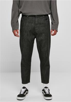 Cropped Tapered Jeans realblack washed 34