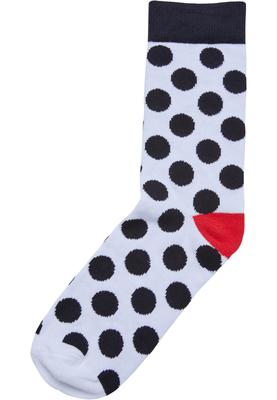 Basic Polka Dot Socks 3-Pack white/black 43-46