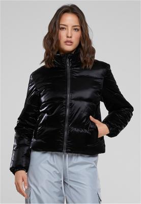 Ladies Shark Skin Puffer Jacket black S