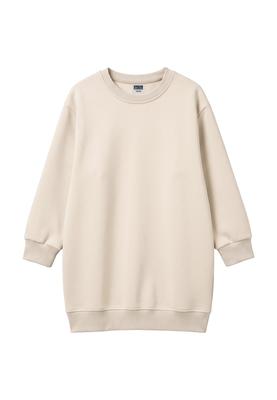 Girls Sweatshirt Dress whitesand 110/116