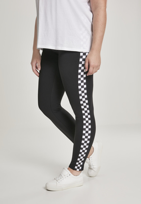 Ladies Side Check Leggings blk/chess 3XL