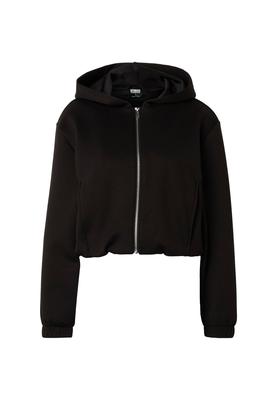 Ladies Scuba Zip Hoodie black 3XL