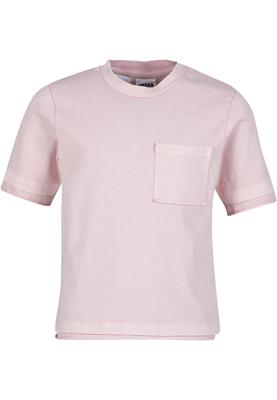 Girls Washed Jersey Boxy Shirt blushedrose 110/116