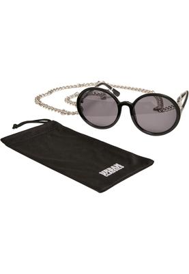 Sunglasses Cannes with Chain black one size