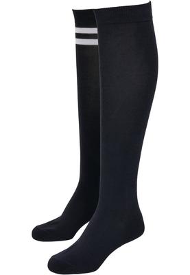 Ladies College Socks 2-Pack black 39-42