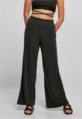 Ladies Modal Wide Leg Pants black 3XL