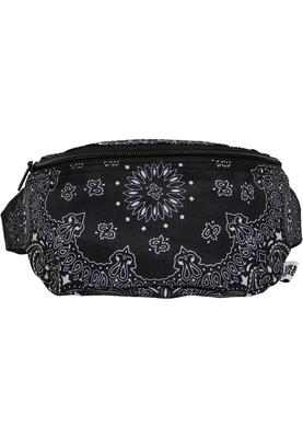 Bandana Print Hip Bag black one size