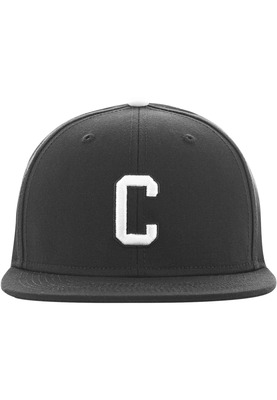 Letter Snapback A blk/L