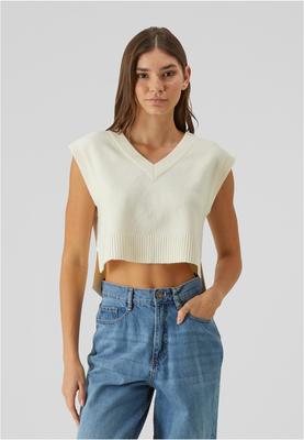 Ladies Soft Knit Pullunder whitesand L