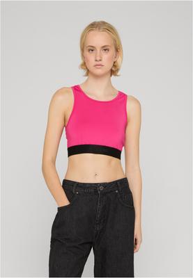 Sense Ladies Essential Cropped Top hibiskus pink L