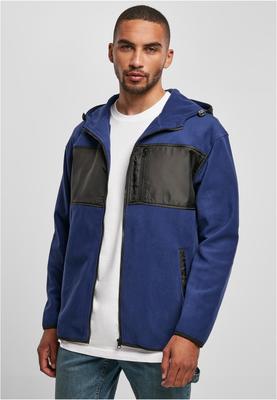 Hooded Micro Fleece Jacket black 4XL