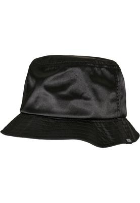 Satin Bucket Hat black one size