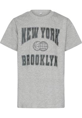 New York Brooklyn Tee heather grey 110/116